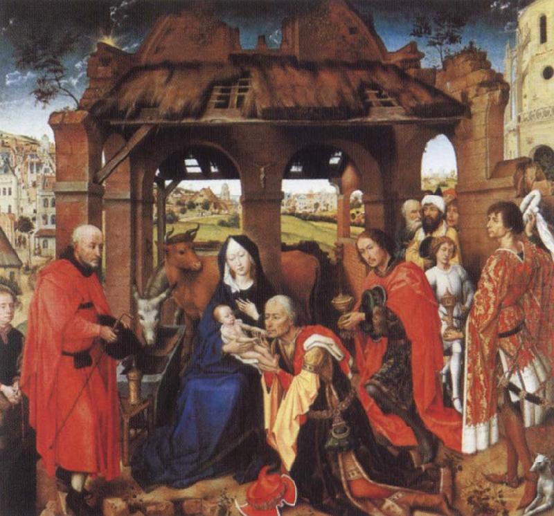 Rogier van der Weyden St.Columba Altarpiece china oil painting image